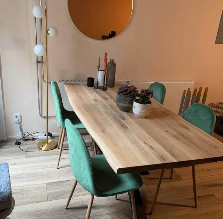 Tafel van boomstam
