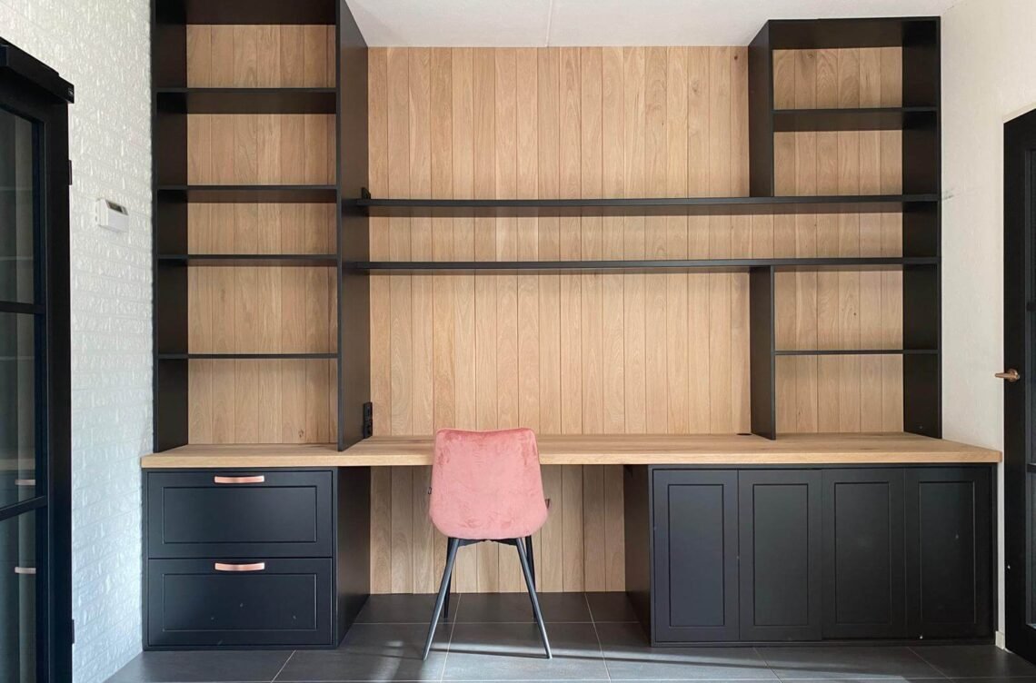 Kast op maat werkkamer
