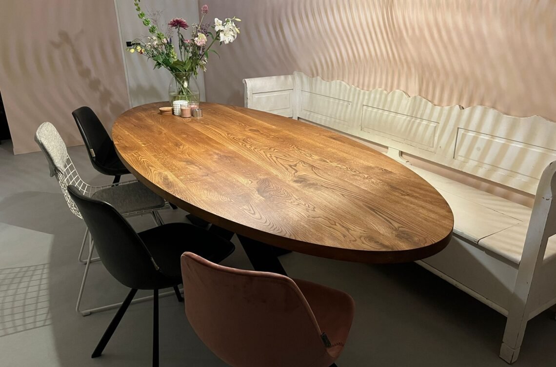 Ovale tafels op maat gemaakt